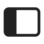 Dock Left SVG Icon